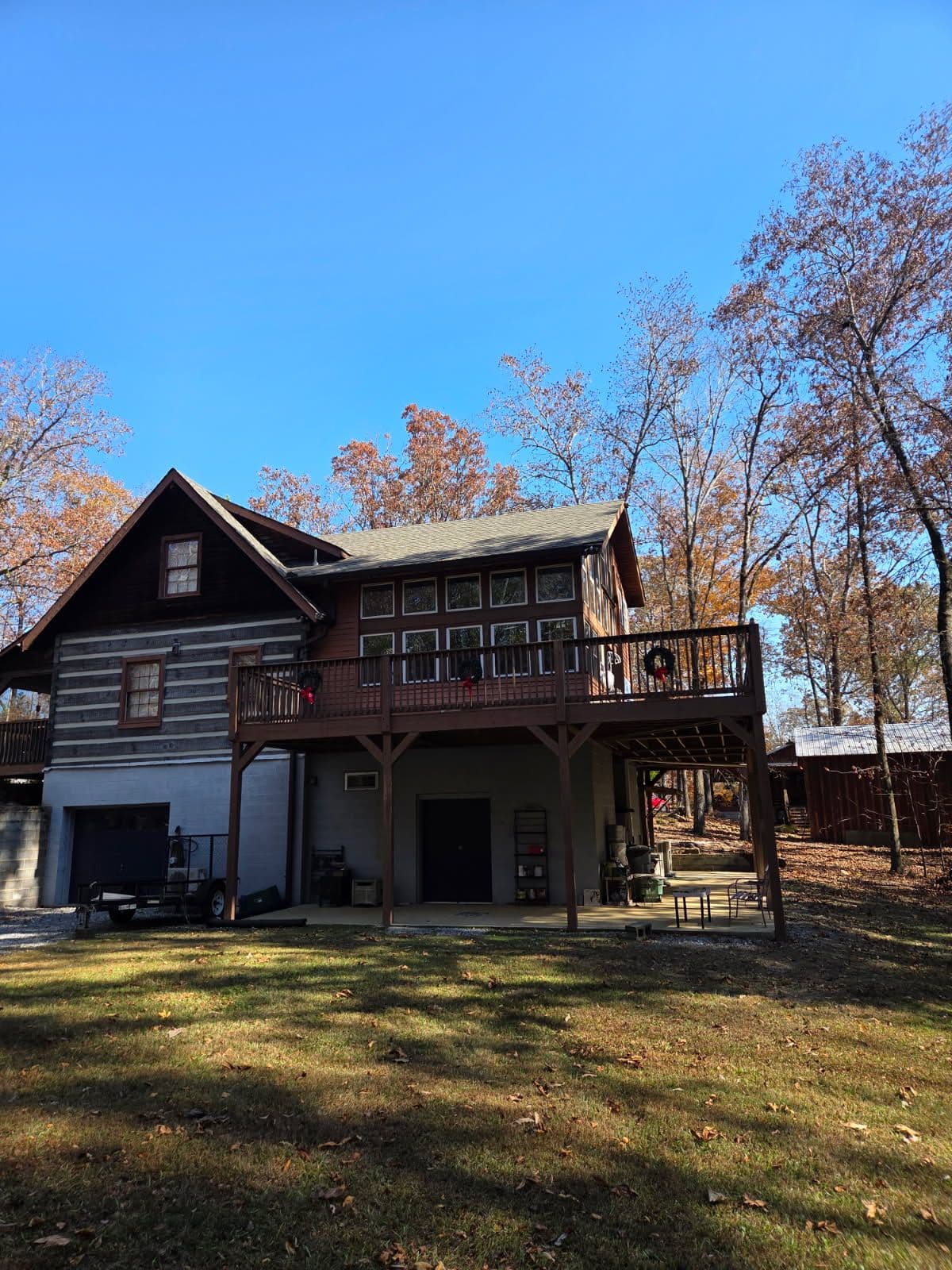 Project Cozy Cabin Upgrade with Roof and Deck Makeover image